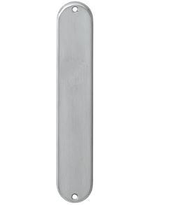 Intersteel Langschild ovaal 220x41mm geheel blind rvs, Doe-het-zelf en Verbouw, Deuren en Horren, Verzenden, Nieuw
