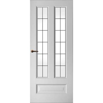 Weekamp binnendeur WK6865-D2 93x231,5 (wit, Glas in lood), 80 tot 100 cm, 215 cm of meer, Binnendeur, Nieuw