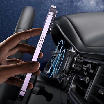 Telefoonhouder auto – Magnetisch – Ventilatierooster –, Ophalen of Verzenden, Nieuw