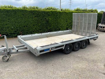 Veiling: Machinetransporter Hulco Terrax 3 2024, Overige kleuren, Overige brandstoffen, Aanhangers en Opleggers, BTW verrekenbaar