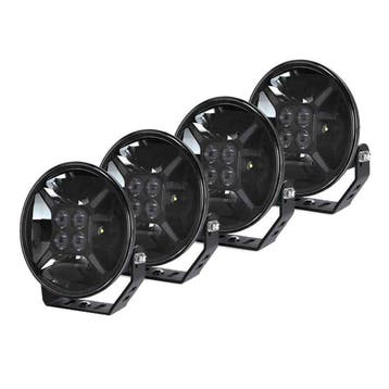 Verstraler Tralert Full LED 12.000 lumen 9-36V 4 stuks, Verzenden, Nieuw