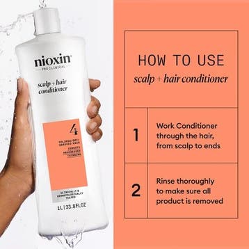 Nioxin System 4 Conditioner, Verzenden, Nieuw
