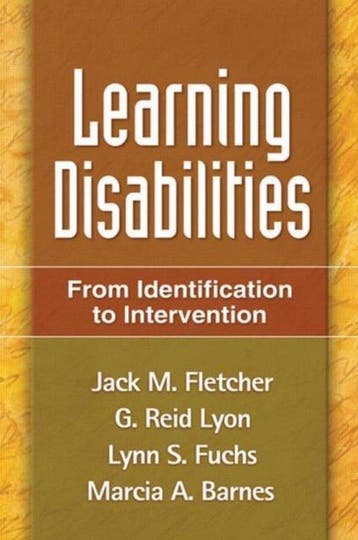 Learning Disabilities - Jack M. Fletcher 9781593853709, Verzenden, Zo goed als nieuw, Jack M. Fletcher