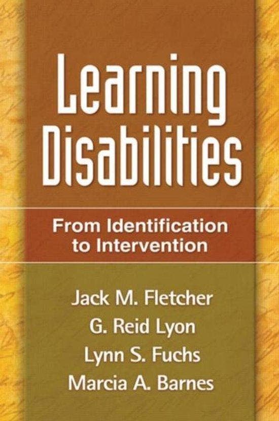 Learning Disabilities - Jack M. Fletcher 9781593853709, Boeken, Taal | Engels, Zo goed als nieuw, Verzenden