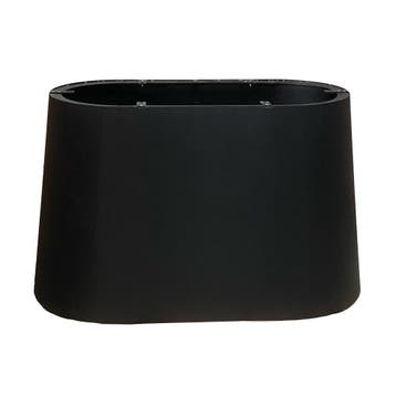 Ovale kegel tafelpoot van staal van 120 bij 50 cm en hoogte, Huis en Inrichting, Tafelonderdelen, Ophalen of Verzenden, Nieuw