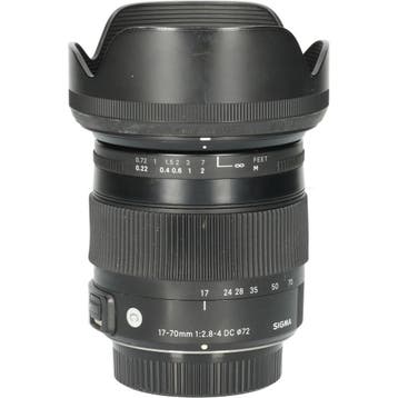 Sigma 17-70mm f/2.8-4.0 DC OS HSM Macro Contemporary Nikon, Audio, Tv en Foto, Fotografie | Lenzen en Objectieven, Ophalen of Verzenden