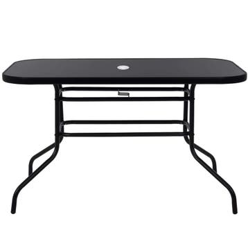 Tuintafel | 120 x 70 cm | Buitentafel | Bijzettafel Buiten, Ophalen of Verzenden, Nieuw