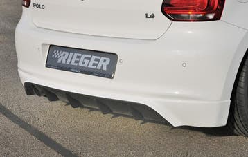 Rieger achteraanzetstuk | Polo 6 (6R): 04.09-01.14 (tot Face, Verzenden, Nieuw, Volkswagen