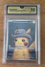 Pokémon - 1 Graded card - Pikachu 0009001 Promo card,, Nieuw