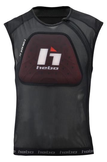 Borstbeschermer Hebo Defender Pro MX (Zwart, Bodyprotectors), Verzenden, Nieuw