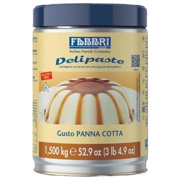 Fabbri Delipaste Panna Cotta 1,5kg**, Verzenden, Nieuw