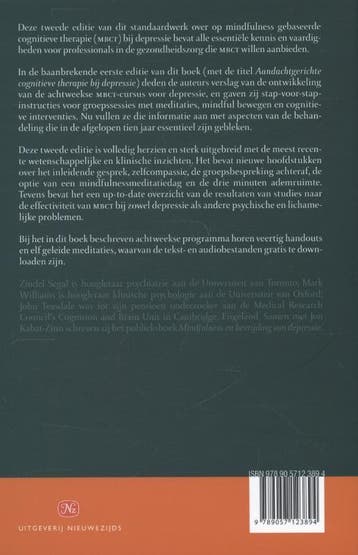 Mindfulness en cognitieve therapie bij depressie, Verzenden, Gelezen, Zindel Segal