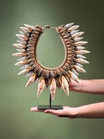 Decoratief ornament - SN11 - Decorative shell necklace on a
