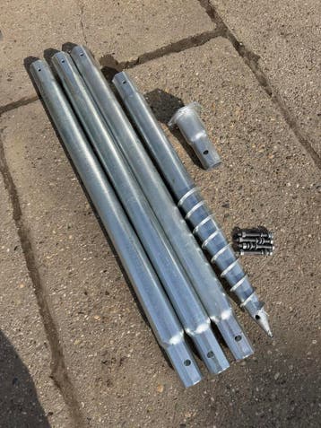 Schroefpalen kopen | Boormachine met aggregaat huren, Nieuw
