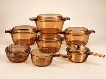 Corning - Kookpottenset (7) - Glas