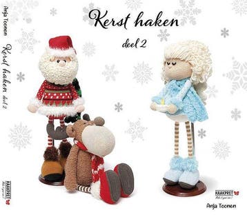 Kerst Haken Deel 2 - Haakpret Anja Toonen - Digitaal Haakb, Ophalen of Verzenden, Nieuw