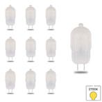 Set van 10 LED lampen G4-GU4 | 12 volt | 1.6 watt | 2700K, Verzenden, Nieuw, Bipin of Steekvoet, Overige typen