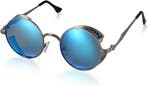 Retro Zonnebril UV400 | Heren Dames | Laatste Stuk!, Blauw, Nieuw, Ophalen of Verzenden, Elastiek