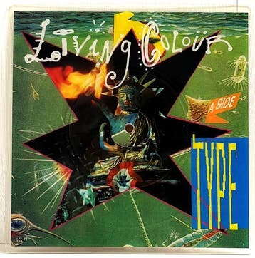 vinyl picture / shape - Living Colour - Type, Verzenden, Zo goed als nieuw