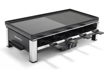 Veiling - GreenPan Bistro gourmet raclette teppanyaki set, Witgoed en Apparatuur, Gourmetstellen, Nieuw