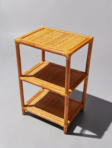 Étagère - Bamboe, Rattan - Riviera-stijl jaren 70