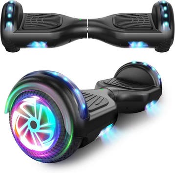 Hoverboard met LED & Bluetooth - 35% Korting | B-keuze, Ophalen of Verzenden, Zo goed als nieuw