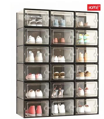 Hoppa! LSP23X34-18-B Schoendozen zwart van 43 voor 33, Huis en Inrichting, Ophalen of Verzenden, Nieuw
