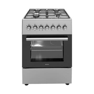 Gasfornuis Wiggo WOE606AXX, Verzenden, Nieuw