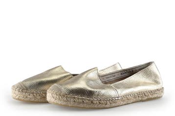 Manfield Espadrilles in maat 39 Zilver, Kleding | Dames, Schoenen, Overige kleuren, Verzenden, Zo goed als nieuw, Manfield