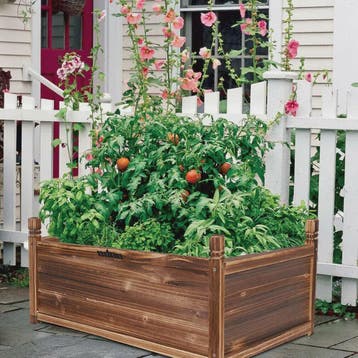 Houten Verhoogde Plantenbak voor Buiten - Ideaal voor Bloeme, Verzenden, Nieuw