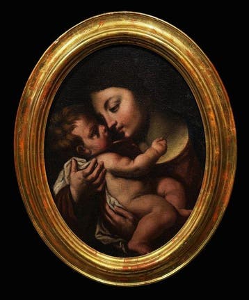 École Boulognaise (c. 1680) - Madonna col Bambino
