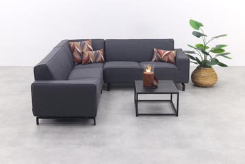 VDG Boavista/Toronto Sunbrella loungeset (4-delig) -, Tuin en Terras, Verzenden, Nieuw, Overige materialen, Loungeset
