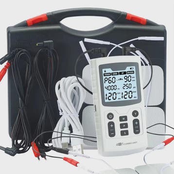 4-in-1 Spierstimulator met 60 Modi: TENS, EMS, IFC & Russisc, Verzenden, Nieuw