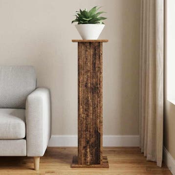 vidaXL Plantenstandaard Oud hout 30,5 x 30 x 100,5 cm, Verzenden, Nieuw