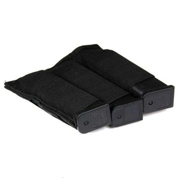 Triple elastic magasin pistol pouch. Diverse kleuren, Verzenden, Nieuw