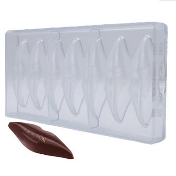 Bonbonvorm Chocolate World Lippen Kiss Me (7x) 102x36x19mm, Verzenden, Nieuw