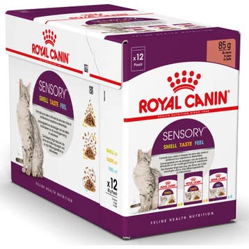 Royal Canin SENSORY Mutipack in Gravy natvoer kattenvoer..., Verzenden, Kat