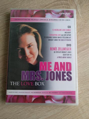 DVD + CD - Me And Mrs. Jones - The Love Box, Alle leeftijden, Verzenden, Gebruikt