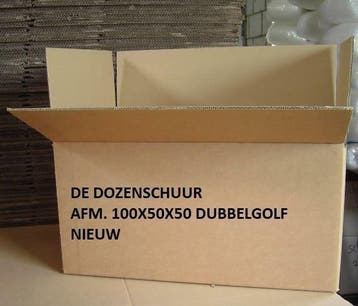 Compleet Verhuispakket Verhuisdozen Noppenfolie Matrashoezen, Ophalen of Verzenden, Nieuw, Opvouwbaar