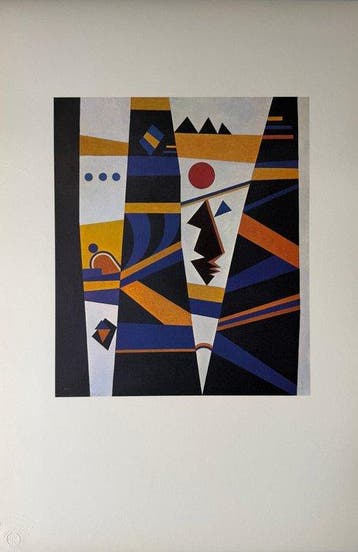 Wassily Kandinsky (1866-1944) - Composition, Antiek en Kunst