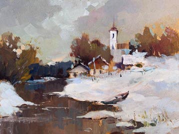 Yuriy Suprunchuk (1961) - Winter evening