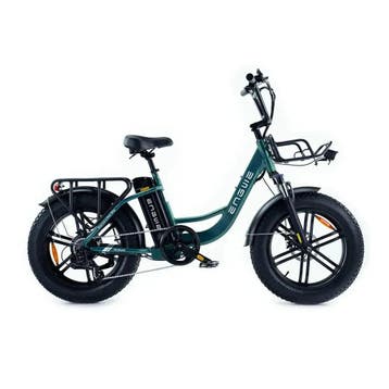 Engwe L20 Boost Groen– Elektrische Fatbike Lage Instap, Fietsen en Brommers, Fietsen | Vouwfietsen, Ophalen, Nieuw