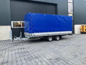 Veiling: Plateau Aanhangwagen Hapert TA 2023, Auto diversen, Aanhangers en Bagagewagens, Ophalen, Gebruikt
