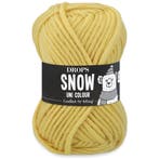 DROPS Snow Uni Colour - 109 paardenbloem - Wol Garen, Ophalen of Verzenden, Nieuw