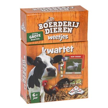 Identity Games kwartet boerderijdie van €6,99 voor €6,29, Ophalen of Verzenden, Nieuw