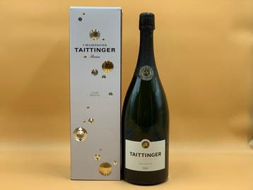 Taittinger, Cuvée Prestige - Champagne Brut - 1 Magnum (1,5, Verzamelen, Nieuw