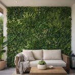 Luxe kunsthagen met bloemen - 4 stuks | 1 m², Verzenden