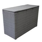 Kussenbox groot 167x70xH106 cm antraciet, Ophalen of Verzenden, Nieuw, Wicker