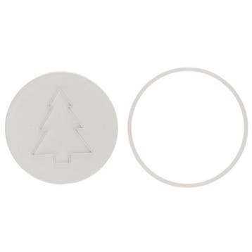 Wilton Uitsteker & Stempel Kerstboom**, Hobby en Vrije tijd, Taarten en Cupcakes maken, Verzenden, Nieuw