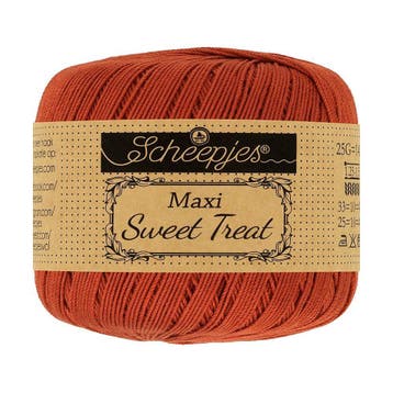 Scheepjes Maxi Sweet Treat - 388 rust - Gemerceriseerd Kat, Ophalen of Verzenden, Nieuw
